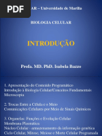 aula de biologia celular