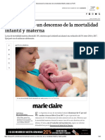 Salud Anunció Un Descenso de La Mortalidad Infantil y Materna _ Perfil