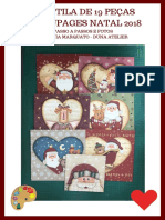 Apostilade 19 Pecasutilizando Decoupages Natal 2018 Dunaatelier