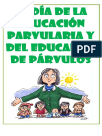 El Día de La Educación Parvularia y Del Educador de