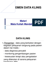 Manajemen Data Klinis