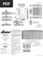 Prosec: Security W/keyless Entry System Layout