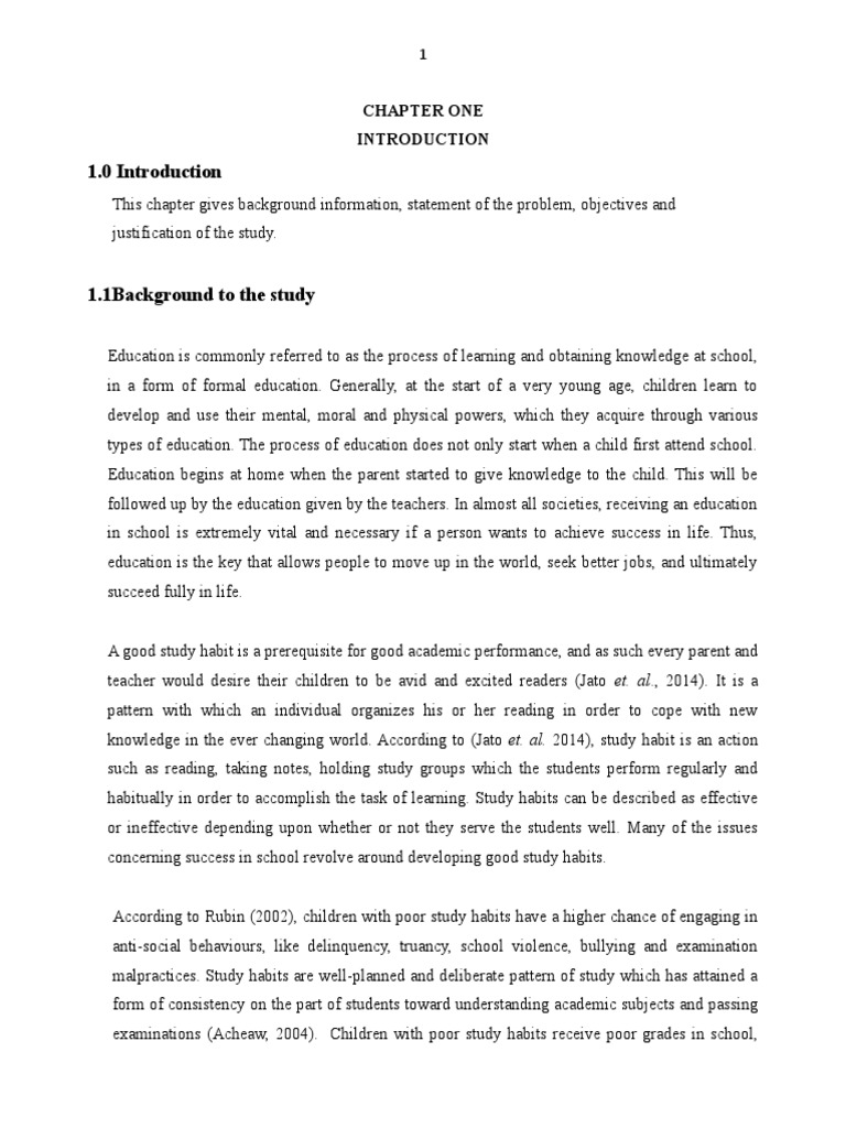 Factors Influencing Student Study Habits | PDF | Study Skills | Data ...