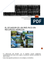 Contaminacion de Los Acuiferos en El Ecuador