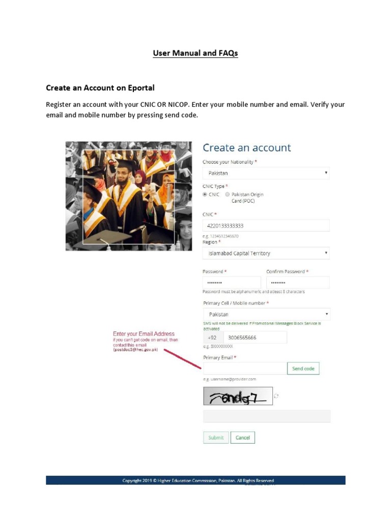 Eportal User Guide for Academics | PDF | Doctor Of Philosophy | Login