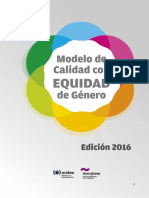 Modelo de Calidad Con Equidad de Género MIDES URUGUAY