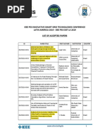 ISGTLA Accepted Papers