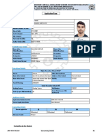 Personal Details of Applicant:: Application Form