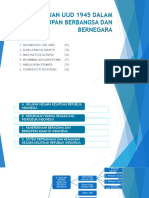 Ketentuan Uud 1945 Dalam Kehidupan Berbangsa Dan Bernegara