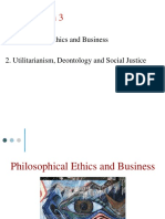 Lesson 3: 1. Philosophy Ethics and Business