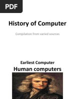 History of Computer