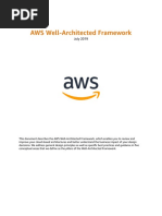 AWS Well-Architected Framework