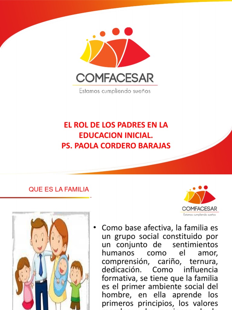 El Rol de los Padres en la Educación Inicial | PDF | Familia | Cognición