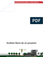 Análisis físico de proyecto de construcción