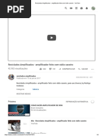 Reciclados Amplificados - Amplificador Feito Com Rádio Caseiro - YouTube