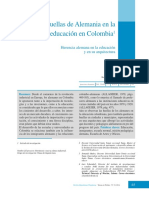 Huellas de Alemania en La Educación en Colombia