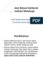 Modul-3 Pemanfaatan Batuan Karbonat