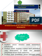 Evaluasi Dalam Bimbingan Klinik Fisioterapi