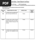 Planificacion Diaria