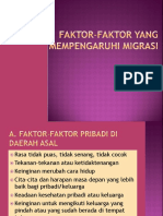 Faktor Yg Memp - Migrasi