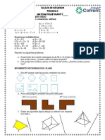 Taller de Refuerzo II Periodo Matematicas 1