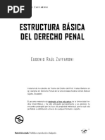 Zaffaroni - Estructura Basica de Derecho Penal
