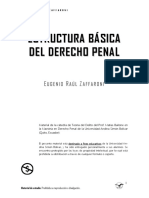 Zaffaroni - Estructura Basica de Derecho Penal