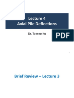 Lecture 4 Axial Pile Deflections