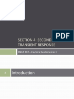 SECTION 4 Second Order Transient Response