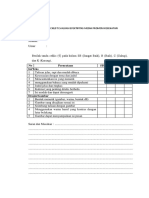 Form Checklist Evaluasi Efektifitas Media Promosi Kesehatan Puskesmas Sungai Ulin