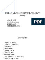 Thermo Mechnaically Treated (Tmt) Bars