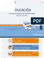 Empalme Educacion Duque Resumen Ejecutivo