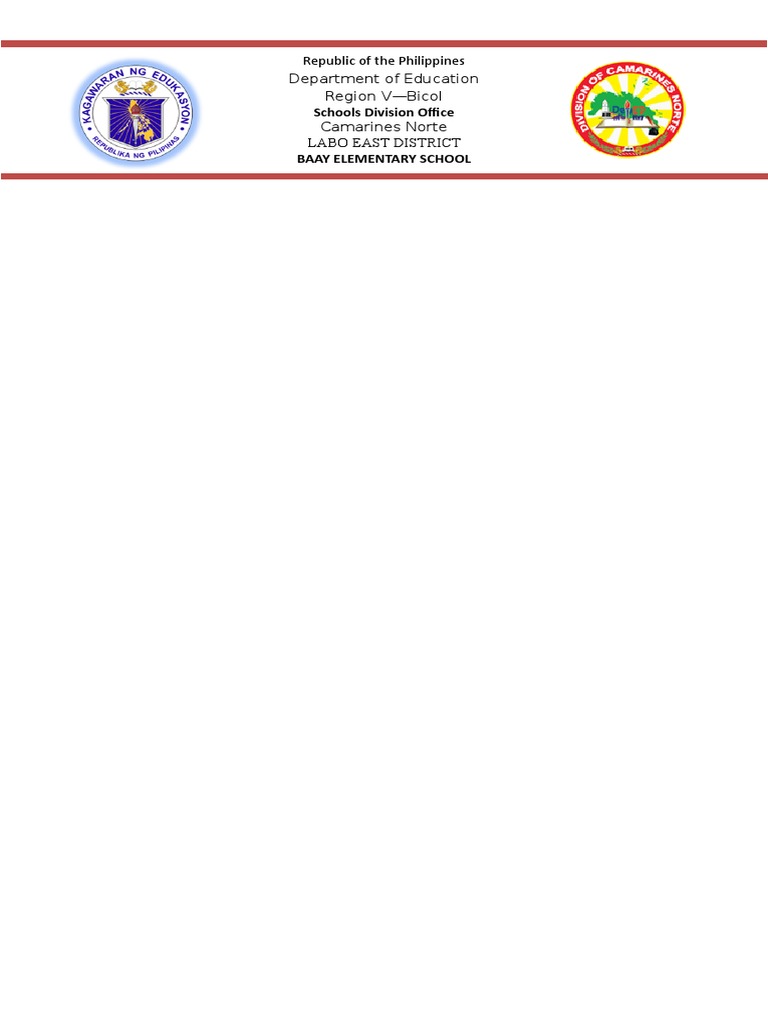 Local Guide Program at Baay Elementary | PDF