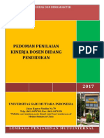 1. Pedoman Penilaian Kinerja Dosen Bidang Pendidikan