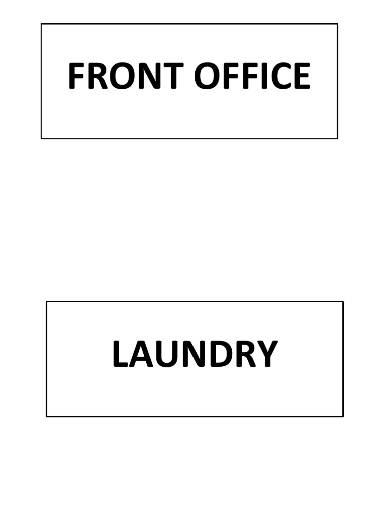 Front Office | PDF