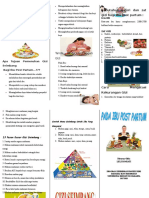 Leaflet Gizi Ibu Post Partum