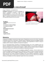 Wikipédia - Inteligência emocional