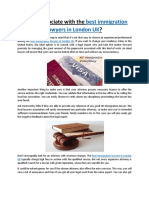 How to Associate With the Best Immigration Lawyers in London UK