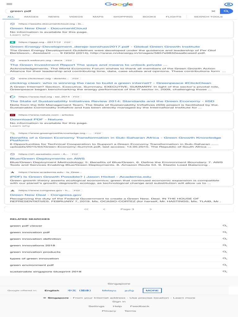 Green PDF: Learn Why | Download Free PDF | Sustainability | Innovation