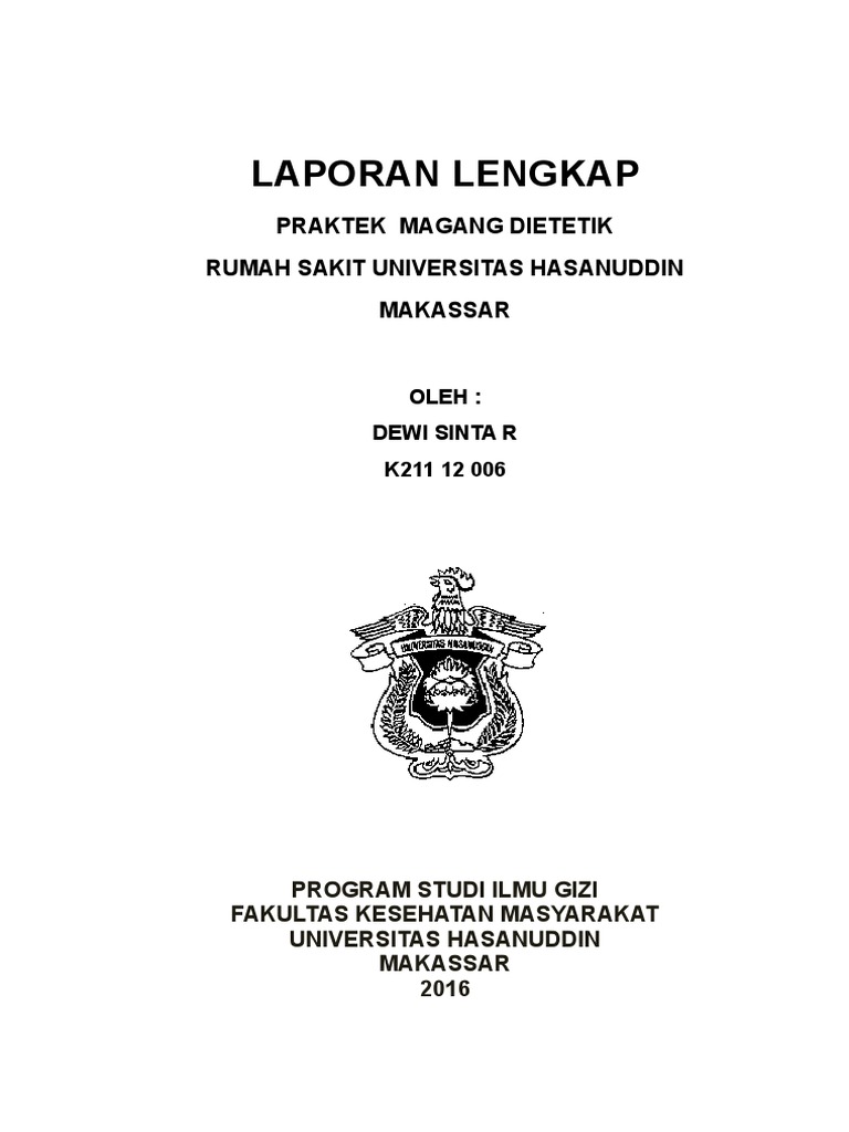 Sampul Laporan Lengkap | PDF