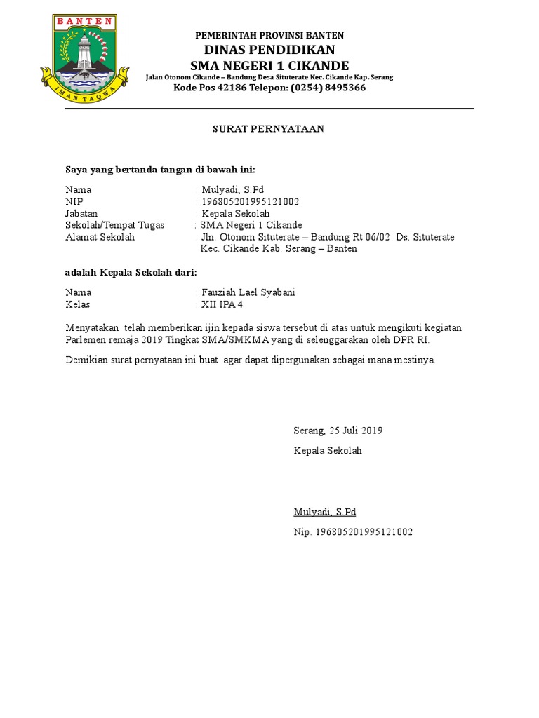 Download 91+ Contoh Surat Contoh Surat Izin Jalan Jalan Sekolah Terbaik Gratis