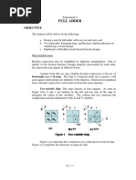 Full Adder Experiment 5