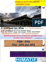 Teori Bahasa & Otomata - FSM Fsa Ekuivalensi July 2019 - Upload 4