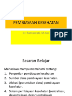 Pembiayaan Kesehatan 2018