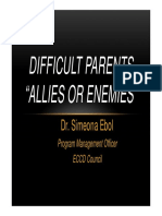 Difficult Parents Dr