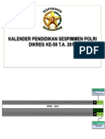 Kalender Pendidikan Sespimmen Dikreg 59