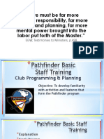 Programming Pathfinder