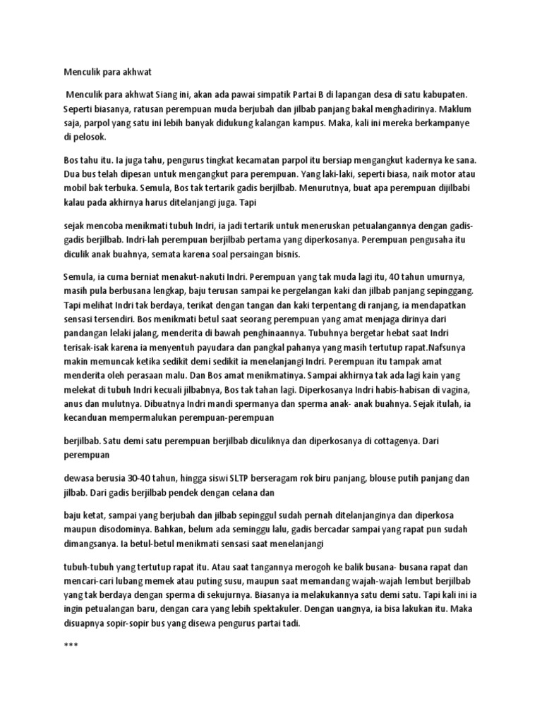 Menculik para Akhwat | PDF