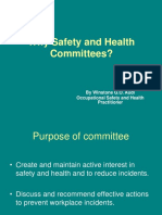 Why OSH Committee