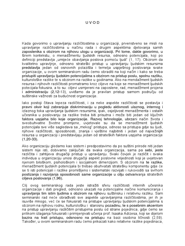 Upravljanje Razlicitostima PDF